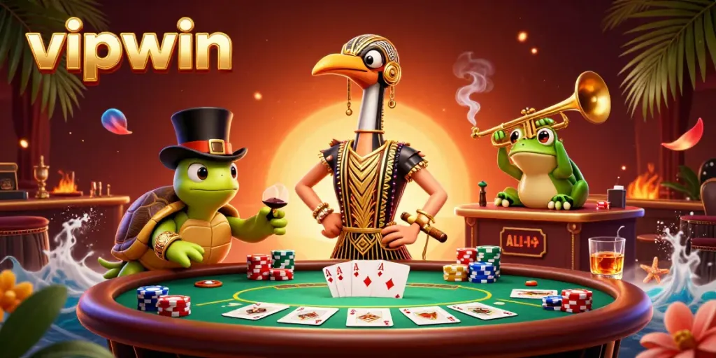 Experience thrilling gameplay with vipwin at an engaging speakeasy-style casino.