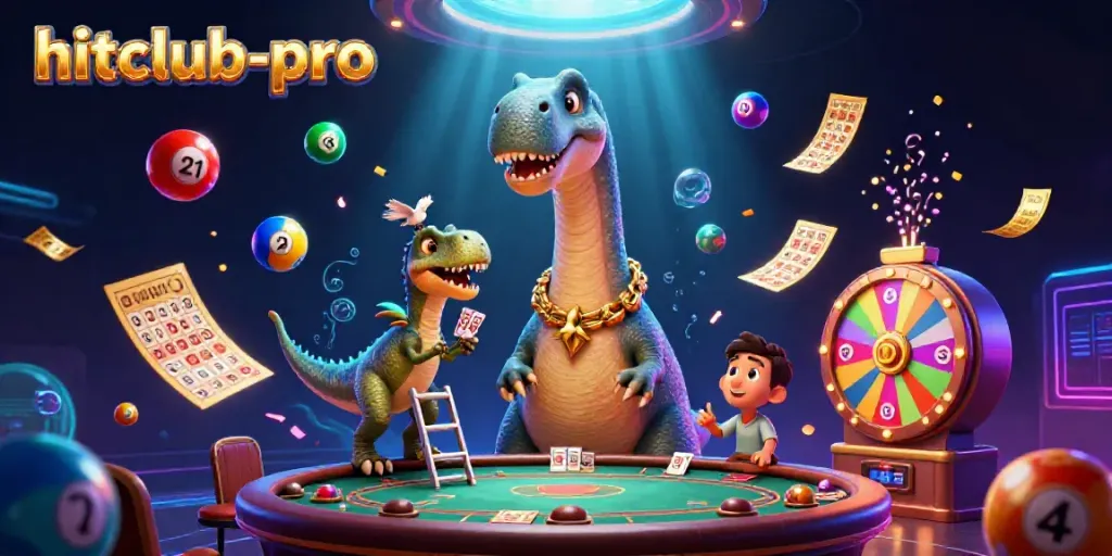 Engage in fun with hitclub-pro while enjoying a vibrant casino scene filled with excitement and dynamic games.