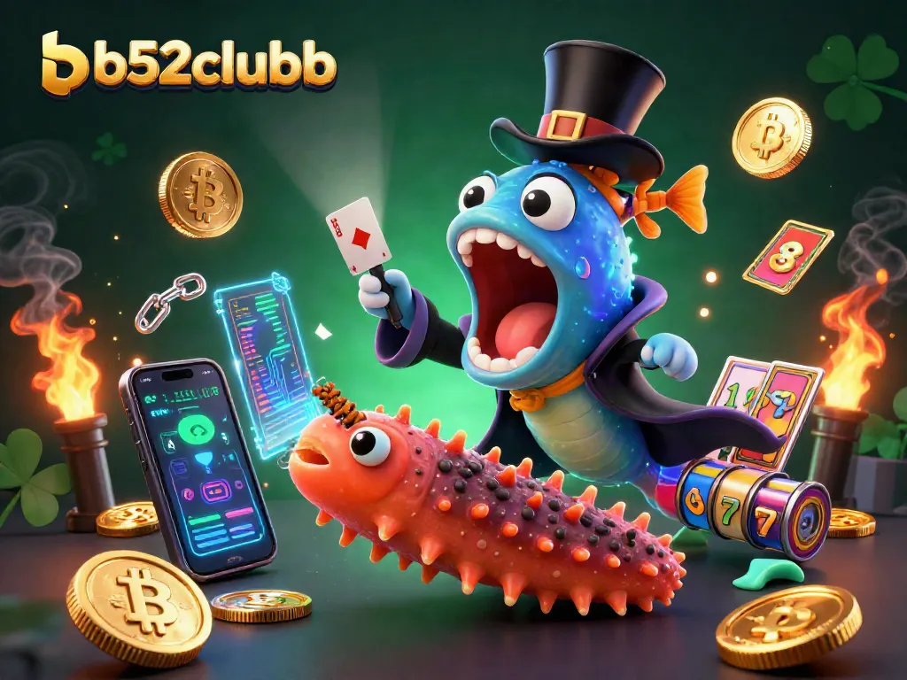Engage in thrilling games at b52clubb with creative magic acts by animated characters.