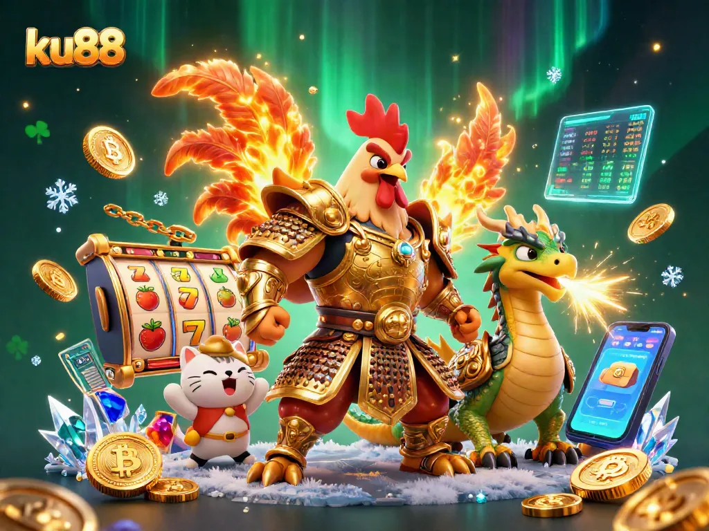 Enjoy thrilling slot adventures at ku88 with exciting jackpots and fun, vibrant 3D characters.